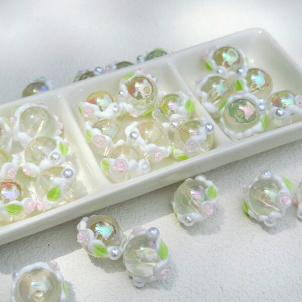 DIY acrylic beads, suitable for bead pens/keychains