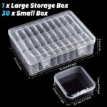 Beads classification storage box 30 compartments